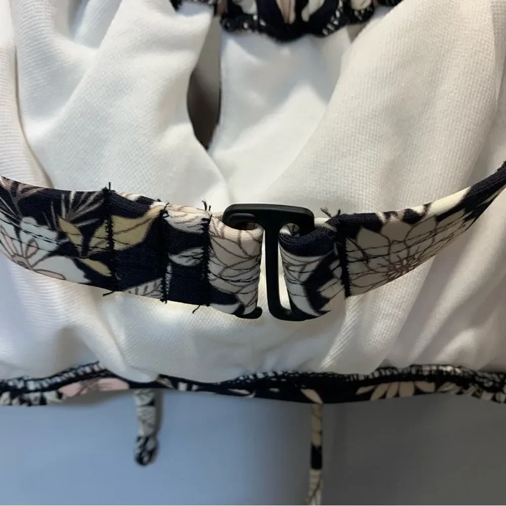 Kona sol floral Swim bikini top
